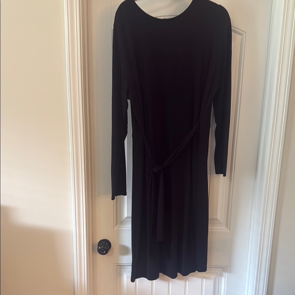 Old Navy Black Long Sleeve Dress